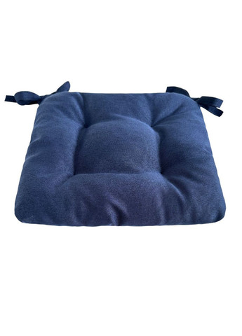 Подушка для кресла рогожка см темно-синий No Brand (324832684)