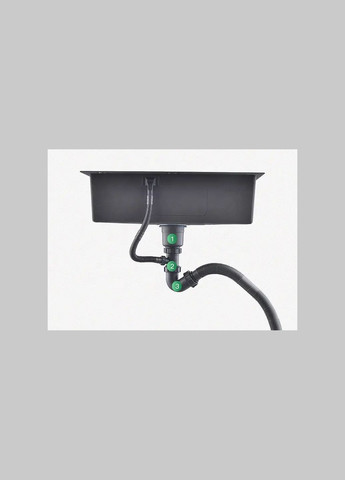 Мийка кухонна з нержавіючої сталі 45 см під стільницю Nett NS-4643 (316391389)