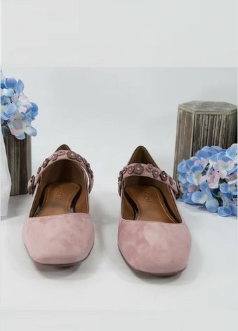 Coach Балетки рожевий з натуральна замша, сша — демісезон (294304248)