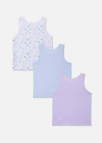 Майки дитячі (набір 3 шт) Disney фіолетовий Primark Frozen (322519738)