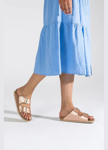 Жіночі шльопанці Alba рожево-золотий 5623 33 (НІМЕЧЧИНА) ( ) Rohde (328597251)