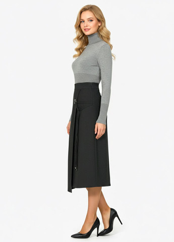 Спідниця на запах міді Чорний Forza Viva (363261587)