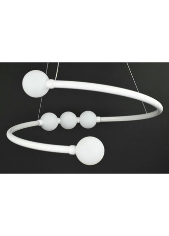 Люстра светодиодная подвесная LED светильник для квартиры на потолок лэд 27560 Белый 25-90х60х60 см. Sunnysky (324396084)