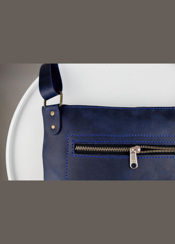 Сумка-мессенджер из натуральной кожи Crazy Horse, через плечо No Brand месенджер (299314686)