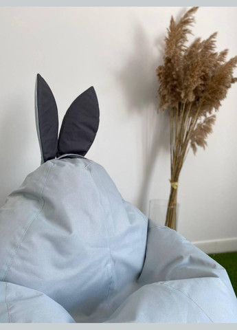 Кресло-мешок Зайка Груша, MEGA XXXL - 160х120 Оксфорд 600D.PU.WR 197 SkyPuff (339871831)