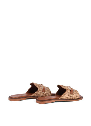 Жіночі Шльопанці TML78T Бежевий Шкіра Attizzare (368527915)