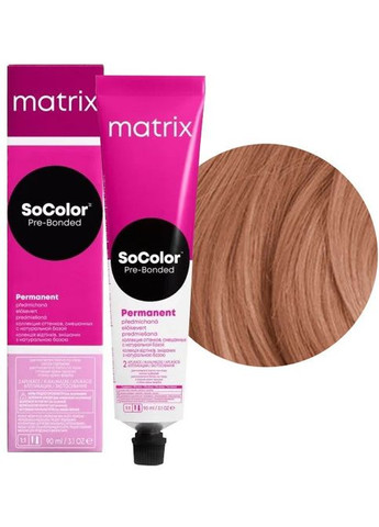 Стійка кремфарба для волосся SoColor Pre-Bonded 7 ВС карамельний блондин, 90 мл. Matrix (292736119)