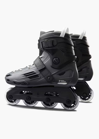 Ролики для Взрослых EU 37/38 Hard Shell MF140 Черный (тормоза в комплект не входят) Oxelo (335052423)