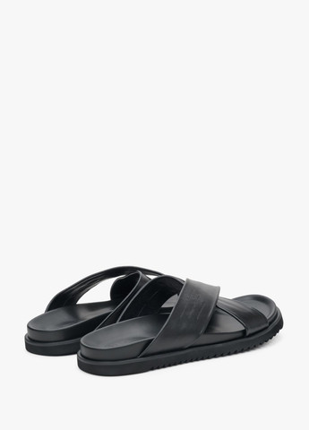 Шльопанці, колір чорний Estro (323585917)