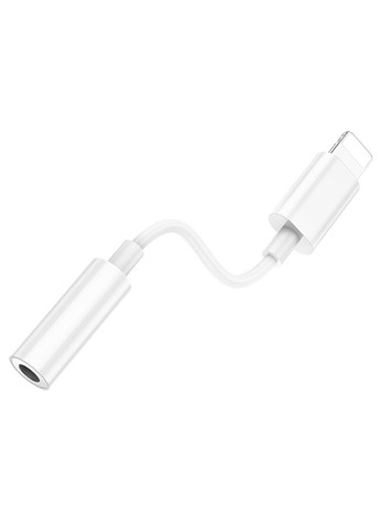 Кабель-перехiдник iP to 3.5 digital audio converter White (6941991111143) Borofone BV21 Genuine (361347855)