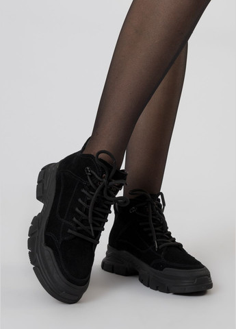 ботинки (1663б) Melanda.M из натуральной замши