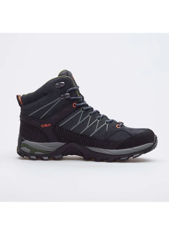 Синий зимний ботинки rigel mid trekking shoes wp blue 3q12947-51ug CMP