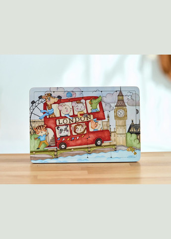Деревянная игрушка сортер-пазл City Journey Just Kids (292256591)