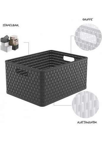 Корзина для хранения Country А4+, 28 л (11668) Rotho (334007172)