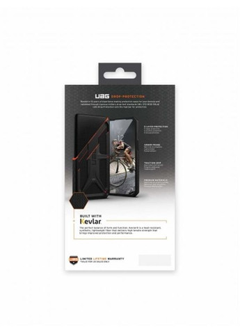 Чохол-накладка Monarch для Apple iPhone 14 Plus/15 Plus Kevlar Black (114033113940) Urban Armor Gear (370622228)