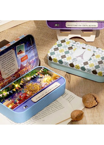 Міні румбокс у металевій скриньці Парк атракціонів DIY House Roombox Starlight amusement park Q-011 No Brand (362452863)