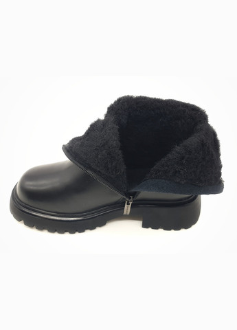 Жіночі черевики зимові чорні шкіряні RB-11-2 25 см (р) Rita Bravuro (259299664)