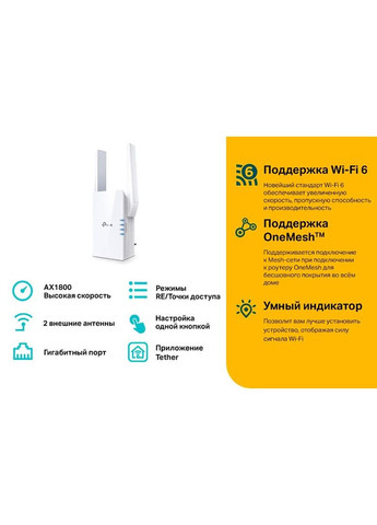 Точка доступу RE605X TP-Link (315029557)