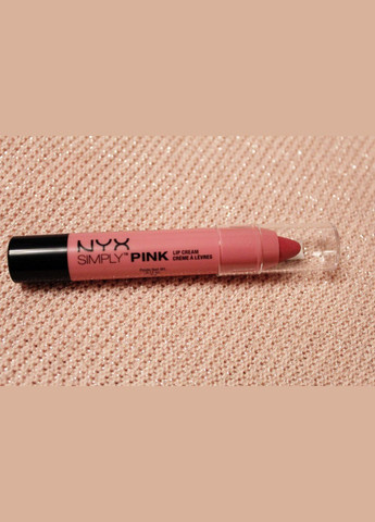 Помадаолівець для губ Simply Pink Lip Cream (3 г) FIRST BASE (SP01) NYX Professional Makeup (279364373)