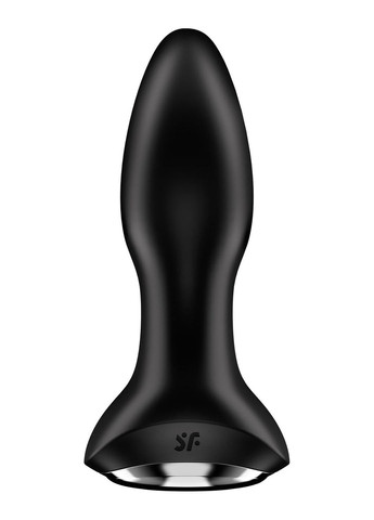 Анальная смарт-вибропробка с жемчужным массажем Rotator Plug 2+ Black - CherryLove Satisfyer (339868248)