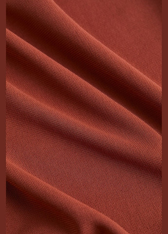 Терракотовая однотонная юбка H&M