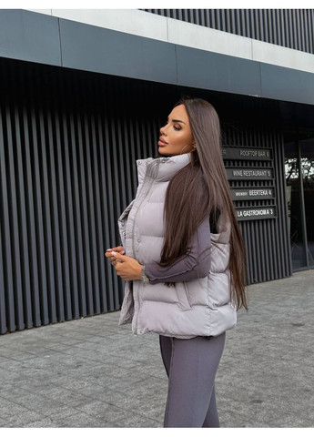 Стильна базова жилетка з біопуху Vakko (363621417)