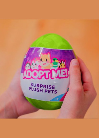 М`яка іграшкасюрприз в яйці – Кумедні звірятка Adopt Me! (290111101)