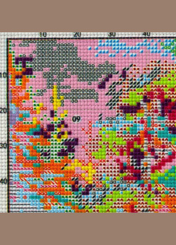 Набір для вишивання за нанесеною на канву схемою "Autumn scenery". AIDA 14CT printed 46*29 см Joy Sunday (313614240)