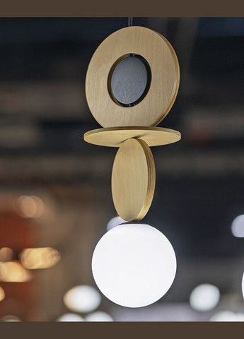 Подвесной светильник, люстра 11173 Drops Wood A G9 1x12W IP20 Бежевый (11173) Nowodvorski (318524584)