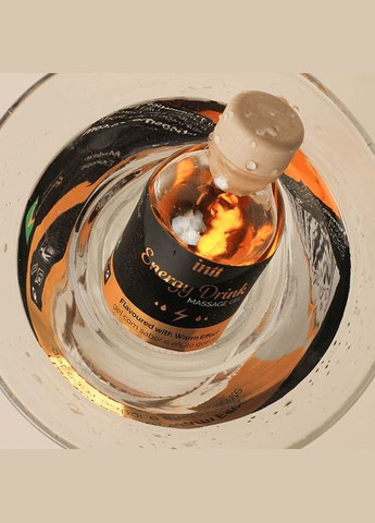 Массажний гель с согревающим эффектом Energy Drink 30 мл Intt (297131686)