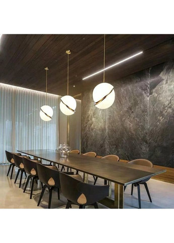 Люстра подвесная на 1 лампочку 26682 Латунь 35-200х25х25 см. Sunnysky (324396506)