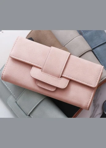 Модный женский кошелек клатч кожа ПУ No Brand (299313982)
