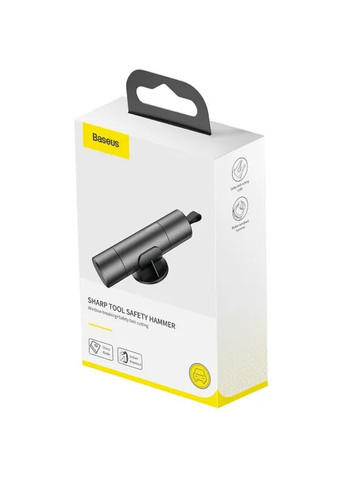 Спасательный молоток Sharp Tool Safety Hammer Dark gray (CRSFH-0G) Baseus (323108023)