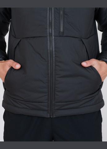 Чорна демісезонна куртка чоловіча thermafit legacy dx2038-010 осінь-весна чорна Nike