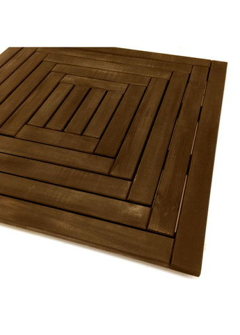 Трап для лазні та сауни з дерева Тинаро 80х80 капучино (ТСБ-880609) No Brand (328911423)