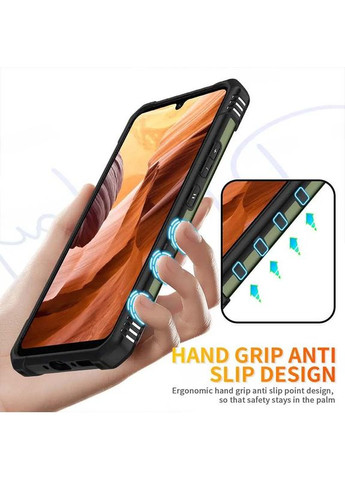 Ударостійкий чохол Pathfinder Ring для Samsung Galaxy A14 4G/5G Зелений Epik (372499674)