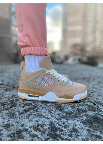 КРОСІВКИ ЖІНОЧІ NIKE AIR JORDAN 4 WMNS SHIMMER DJ0675-200 НАЙК АІР ДЖОРДАН No Brand білі демісезони (367174744)