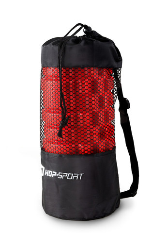 Роллер массажер (валик, ролик) для кроссфита и йоги HS-001YG красный Hop-Sport (361952108)