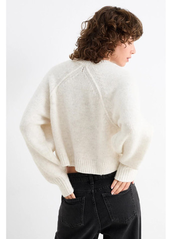 Білий демісезонний светр C&A