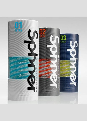 Мастурбатор Spinner Tetra з пружною стимулюючою спіраллю всередині, пружна спіраль Tenga (298576542)