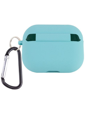 Силиконовый футляр с микрофиброй для наушников 2 / Pro Marine Green No Brand Airpods Pro (361078346)