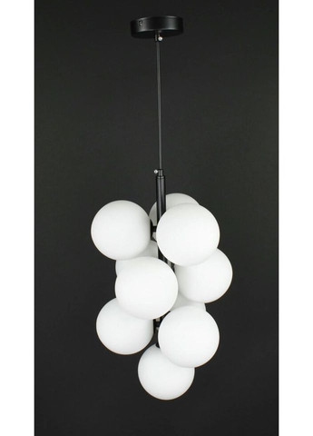 Люстра подвесная на 10 лампочек 27828 Черный 50-200х28х28 см. Sunnysky (335975529)