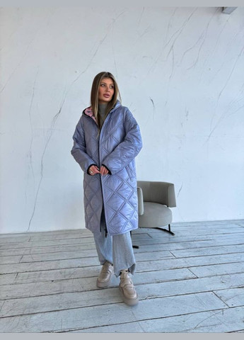 Сіре демісезонне Пальто Тутті оверсайз Mirage