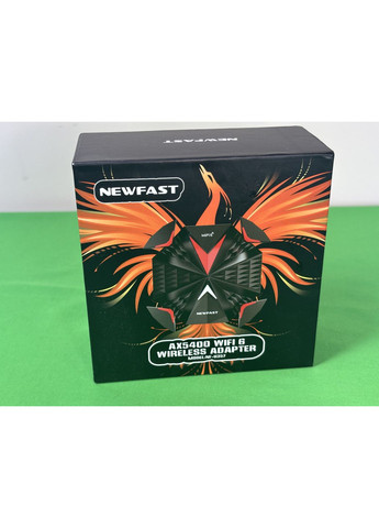 Адаптер, мережева карта Wi-Fi Newfast NF-U357 AX5400 Wi-Fi6E, тридіапазонний, USB, 4 антени Atak (351371513)
