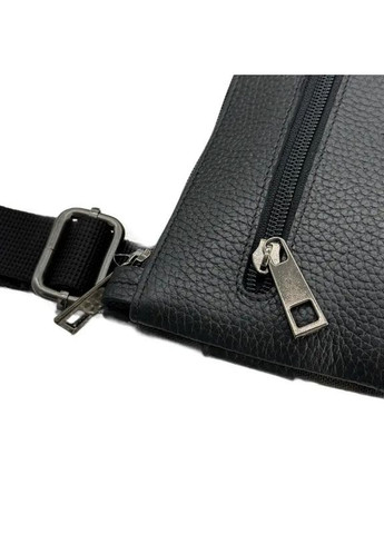 Мужская текстильная сумка с кожаными вставками через плечо, материал Кордура, цвета черный мультикам. El.Club 8010523 (370286718)