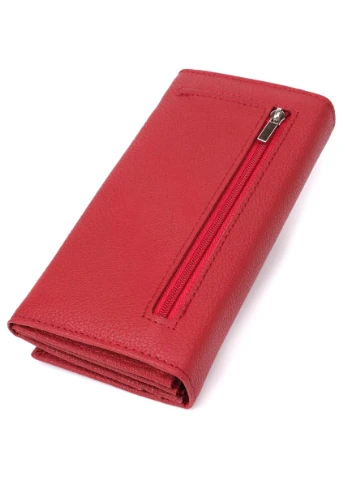 Яркий вертикальный кошелек из натуральной кожи 23087 st leather (394032612)