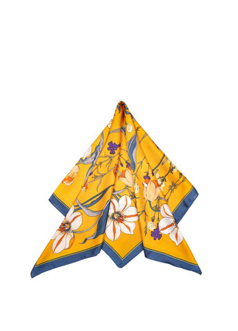 Хустка жіноча з принтом атлас різнокольорова КІОДЖА LuckyLOOK 747-746 (324646366)