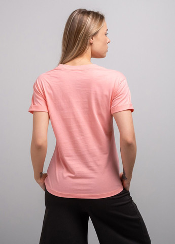 Розовая летняя футболка Power