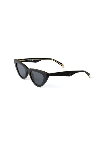 Крафтовые солнцезащитные очки из итальянского ацетата Oscar&Frank FUJIN Gloss Black OSCARXFRANK (366294032)