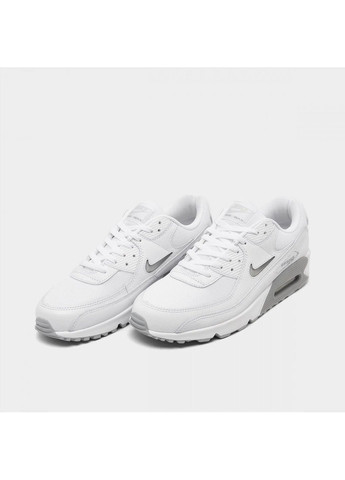 Білі кросівки чоловічі air max 90 jewel swoosh casual shoes white fn8005-100 Nike